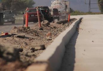 Al 30 % la colocación de luminarias en la Mochis-Topo