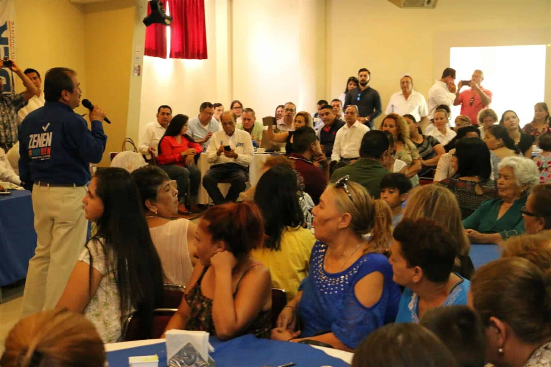 “En el Congreso de la Unión vamos a hablar de frente, a levantar la voz”: Zenén