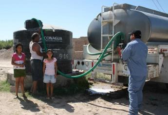 Vía Whatsapp ofrecen agua en pipas a comunidades de Escuinapa