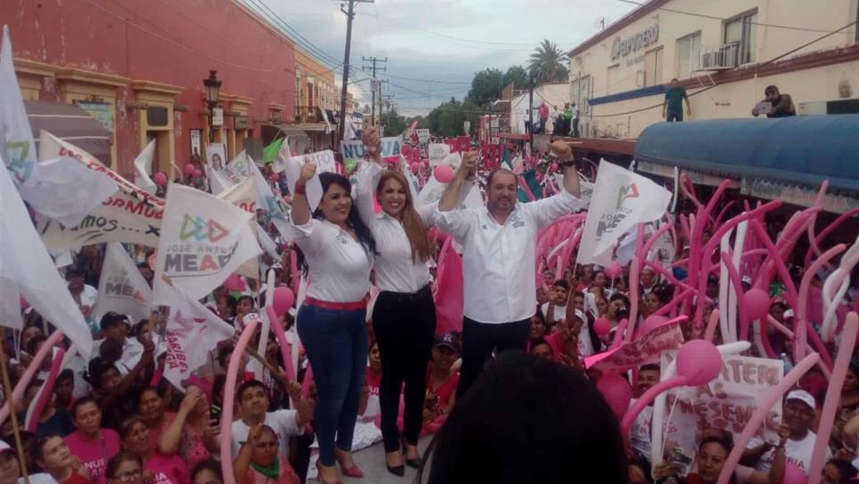 Acompañan fortenses a Nubia Ramos y Maribel Vega en cierre de campaña