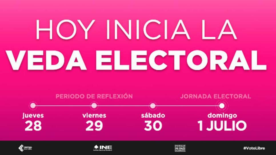 Hoy inicia la veda electoral pero, ¿en qué consiste?