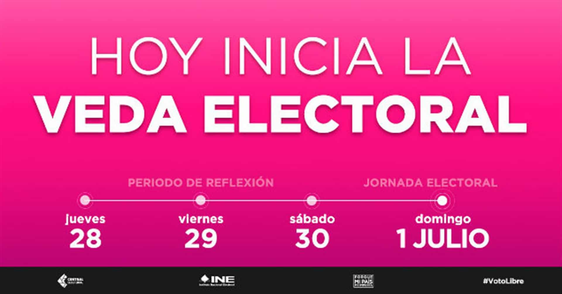 Hoy inicia la veda electoral pero, ¿en qué consiste?