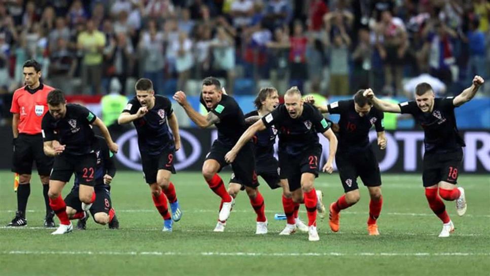 En penales, Croacia echa a Dinamarca del Mundial