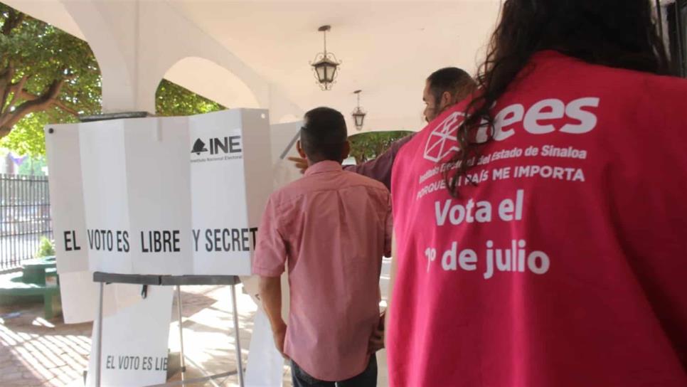 Inicia en 25 entidades del país cierre de casillas electorales
