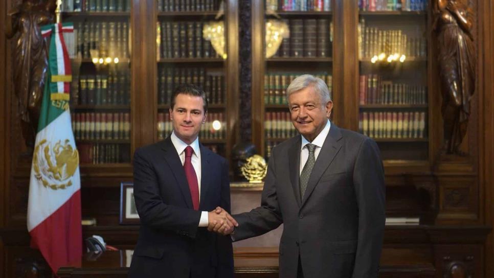 EPN y AMLO hablan de una transición ordenada