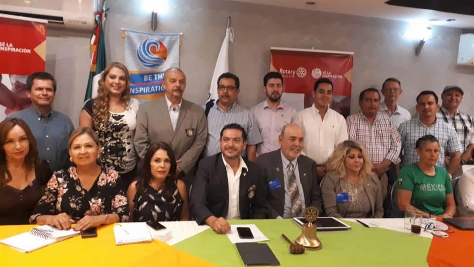 Cambia mesa directiva de Club Rotario Distrito 4100 y Ahome