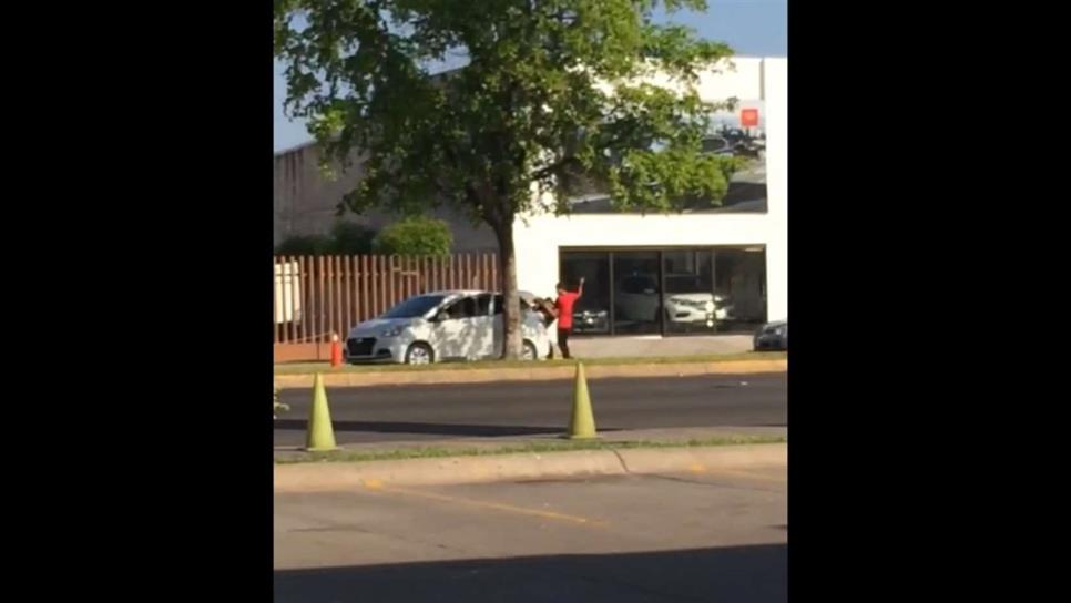 Circula video de presunto “levantón”  frente a la Fiscalía en Culiacán