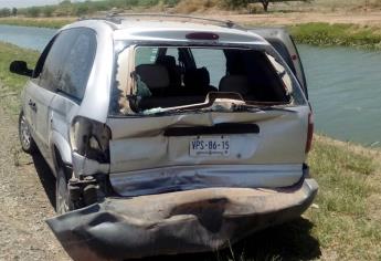 Se estaciona sobre la Lateral 18 y le chocan por atrás