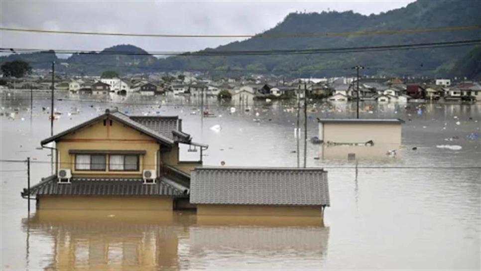 Sube a 65 cifra de muertos por inundaciones en Japón