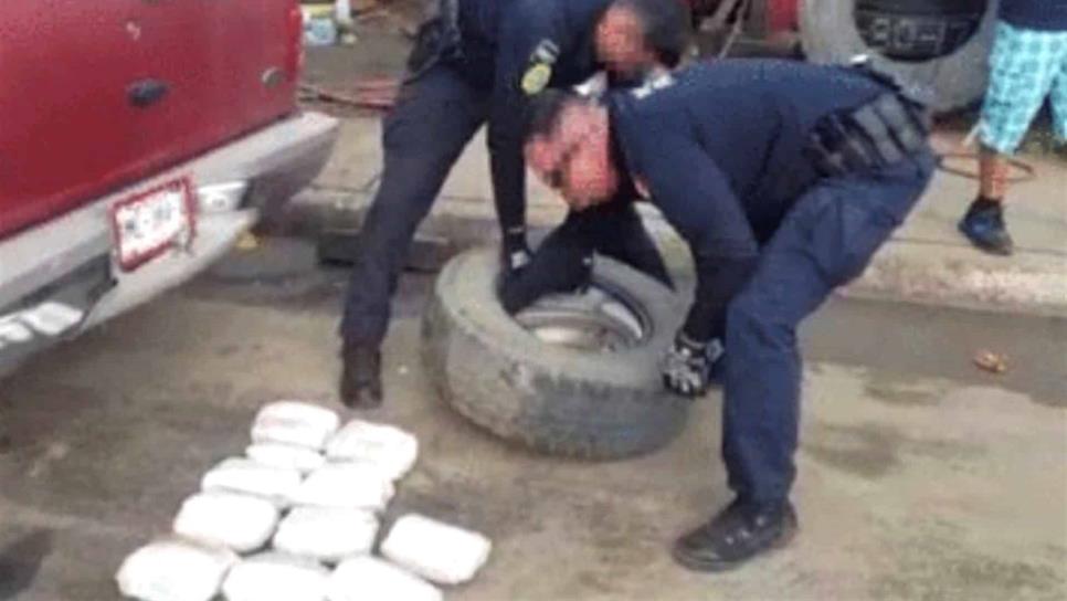Asegura la Policía Federal 23.5 kilos de cristal