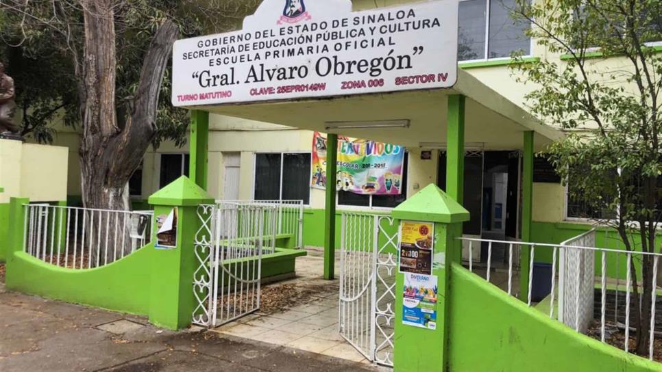 En diciembre regresarán alumnos a la primaria Álvaro Obregón