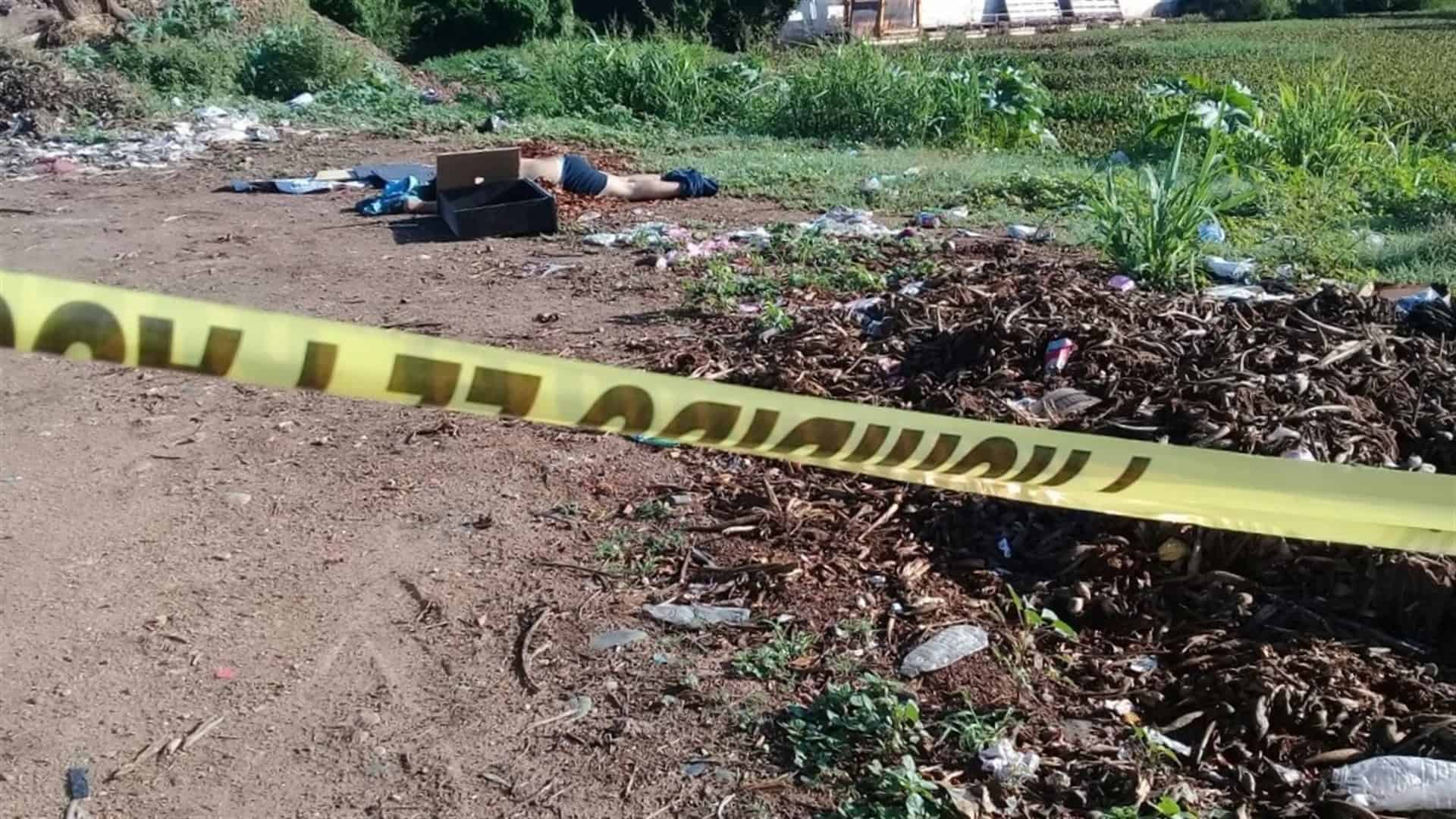 Dejan cuerpo sin vida junto a la presa derivadora en Culiacán