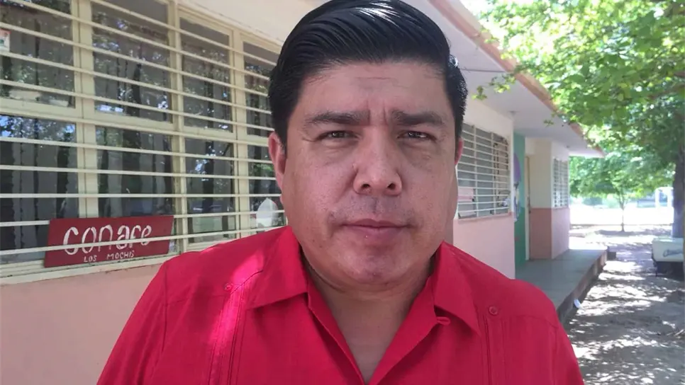 Delegado de Conafe en Sinaloa. FOTO: Adriana Ochoa.