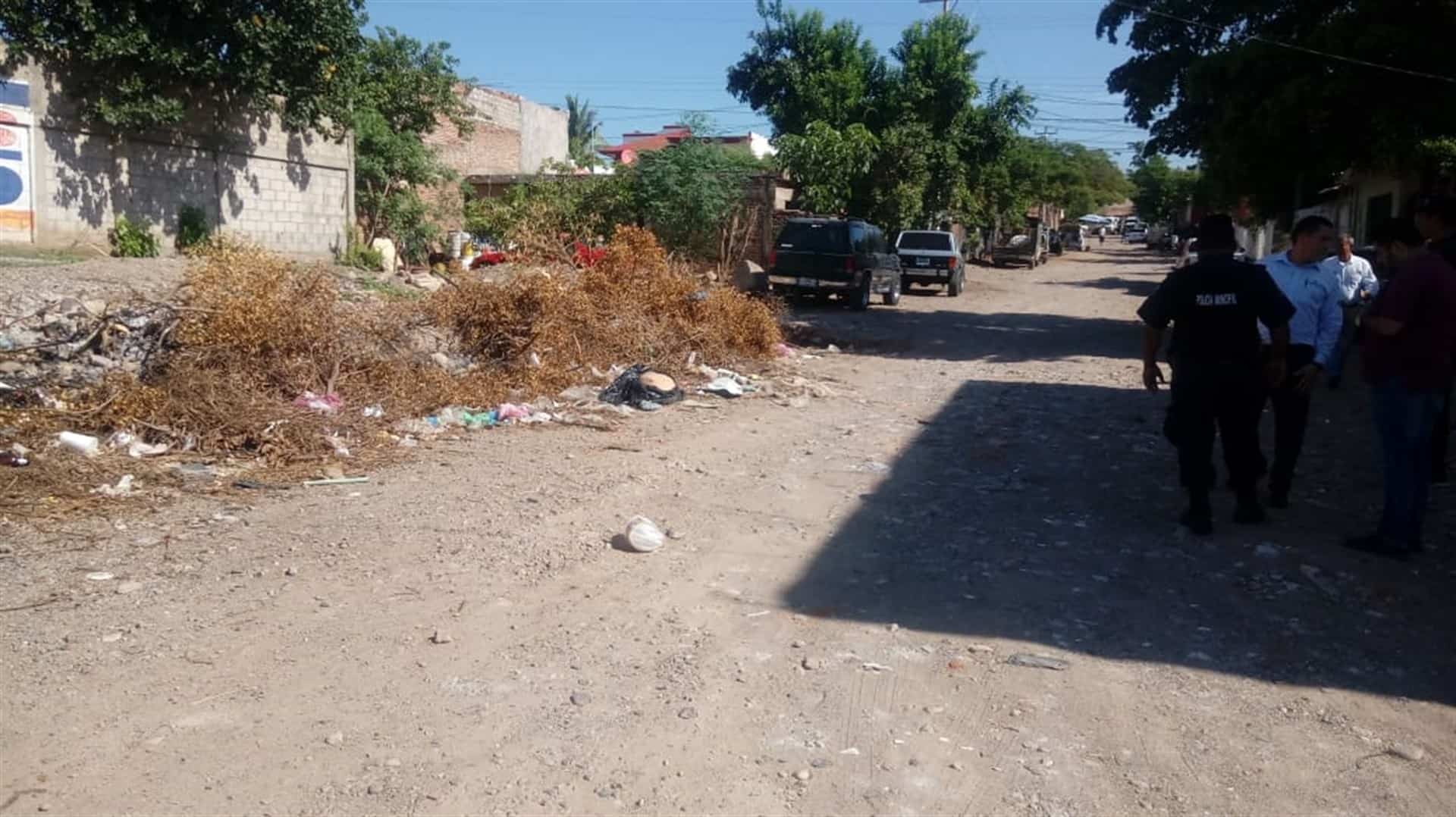 Hallan restos humanos dentro de una bolsa en Culiacán