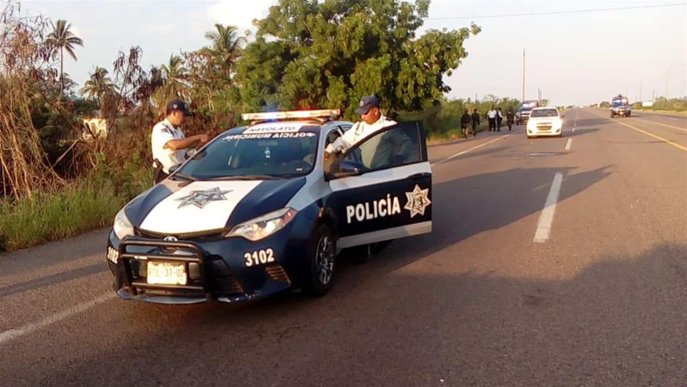 Se mata motociclista tras chocar contra caballo en Navolato