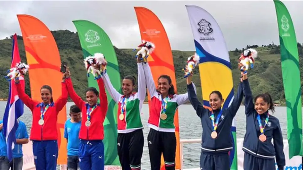 México domina el cuadro de medallas de remo en Barranquilla 2018