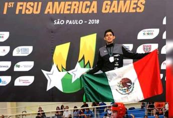Plata para Felipe de Jesús Félix en Los Panamericanos Universitarios