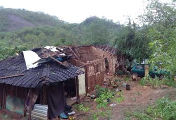 Más de 118 familias afectadas por tromba en la sierra de Concordia