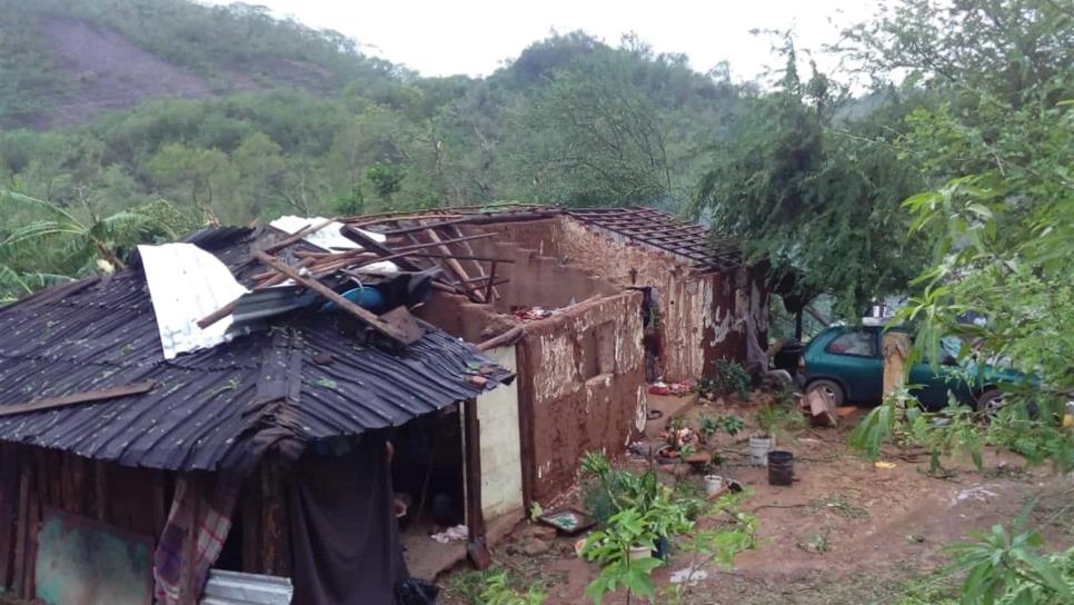 Más de 118 familias afectadas por tromba en la sierra de Concordia