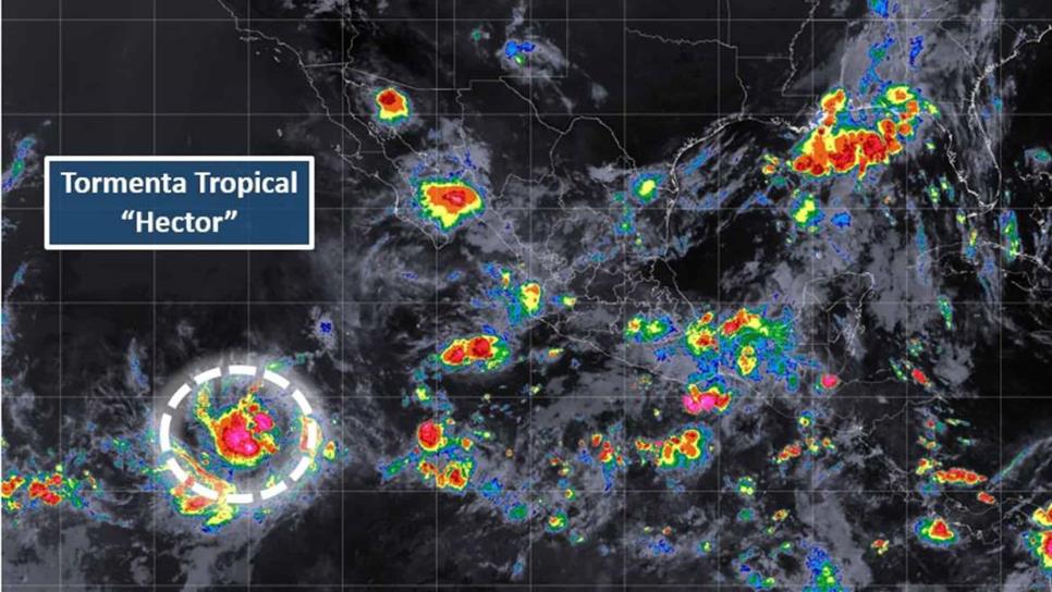 Se forma la tormenta tropical Héctor en el Pacífico