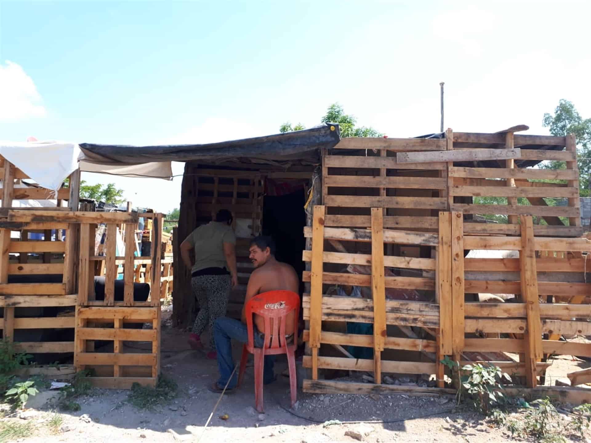 Tromba afectó humildes viviendas de la colonia Diana Laura