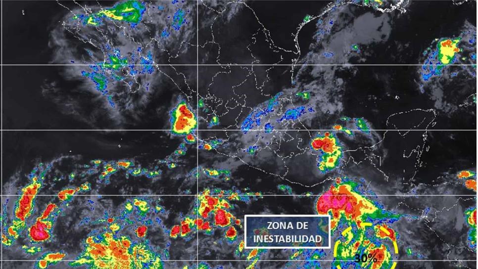 Registran zona de baja presión  al suroeste de BCS