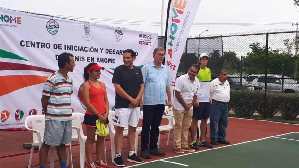 Inauguran Centro de Iniciación y Desarrollo de Tenis en Ahome