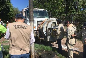 Coepriss, en alerta ante brote de aguas negras en la zona norte