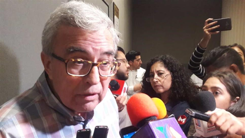 Sinaloa sí será incluido en foros por la paz: Rocha Moya