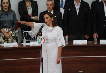 Ruiz Massieu rinde protesta como presidenta del PRI