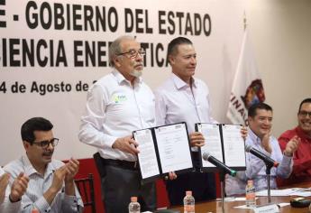 Firma Quirino convenio con FIDE para ahorros en energía eléctrica