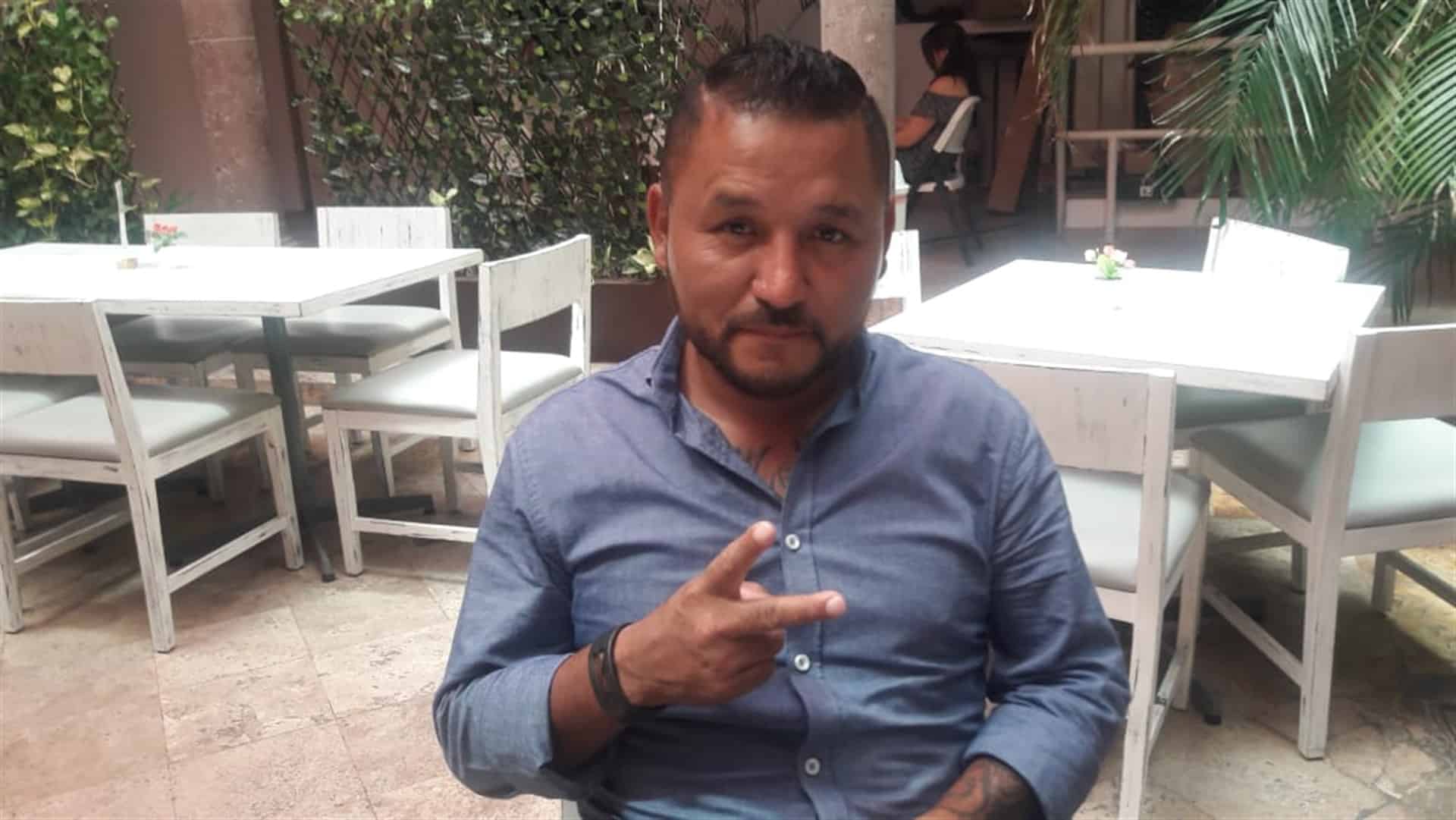 Pedro César Carrizales Becerra, El Mijis, legislador de Morena. FOTO: Perla Sánchez.