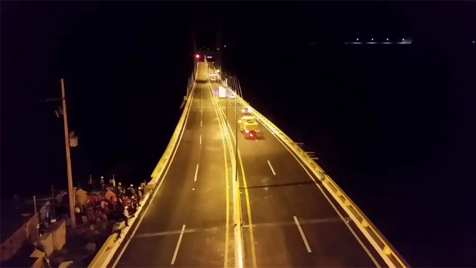 Restablecen a la circulación normal al puente “El Carrizo”