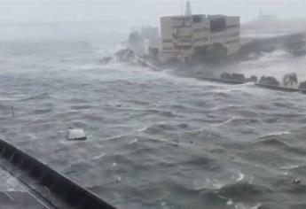 Tifón Jebi deja 11 muertos a su paso por Japón