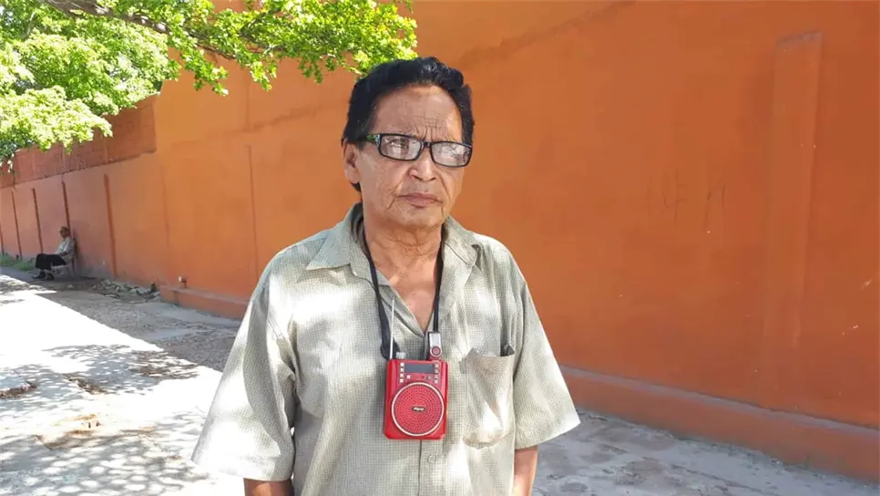 Jesús Ávila, profesor de bachillerato. FOTO: Adriana Ochoa.