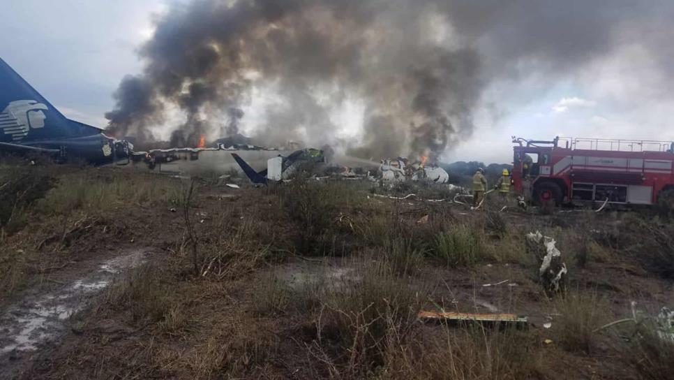 Investigan sesión no autorizada en accidente de Aeromexico en Durango