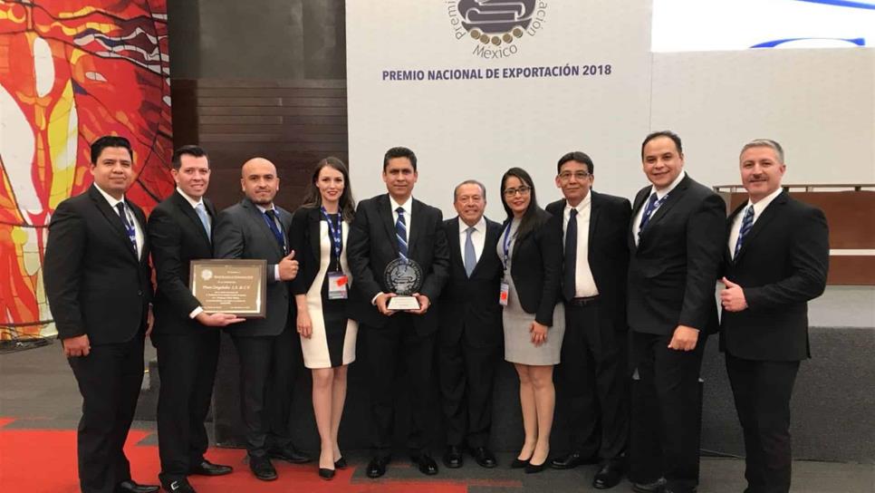 Dos empresas sinaloenses ganan el Premio Nacional de Exportación