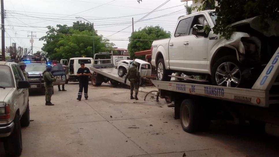 Detienen a sujeto armado tras persecución en Culiacán