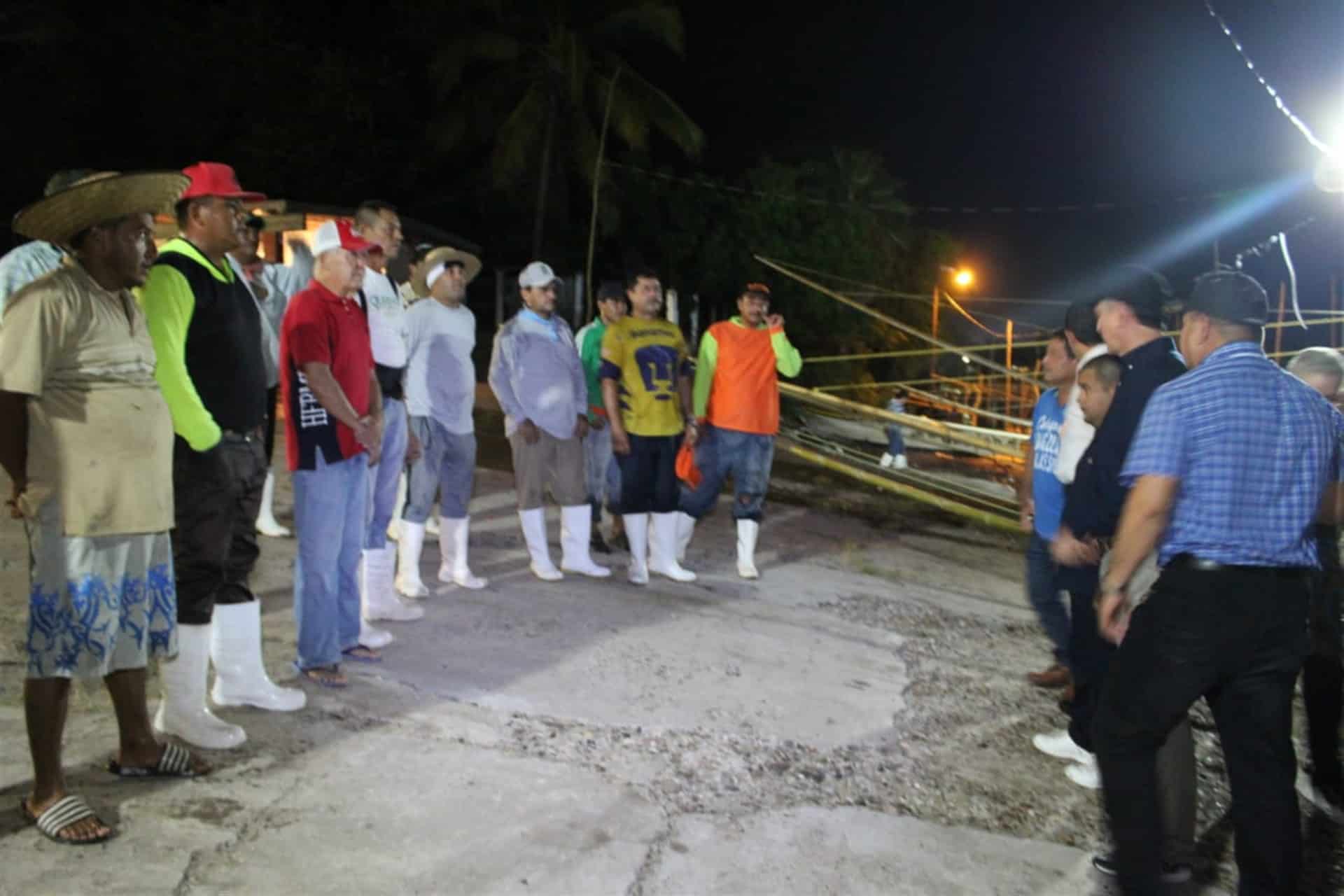 Inicia la temporada 2018-2019 de pesca de camarón para ribereños