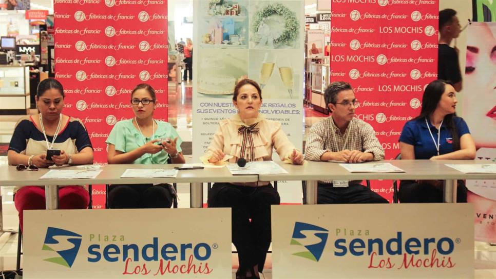 Presentan Expo XV 2018 en Plaza Sendero