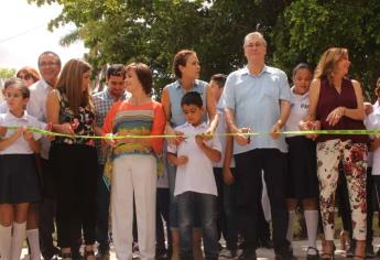 Reinauguran escuela Panasir de DIF Ahome