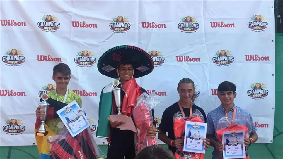 Mochitense, campeón Mundial de Tenis en Croacia