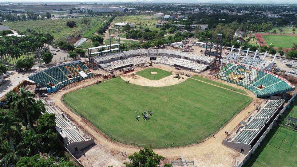 Estadio EIA estará listo para juego inaugural: Quirino