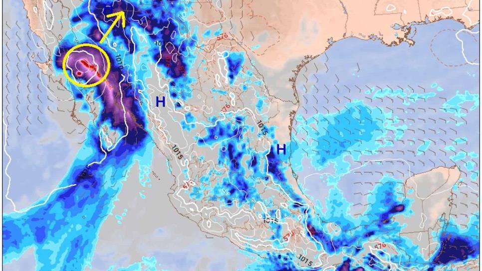 Formación de ciclón en el pacífico mantendrá lluvias