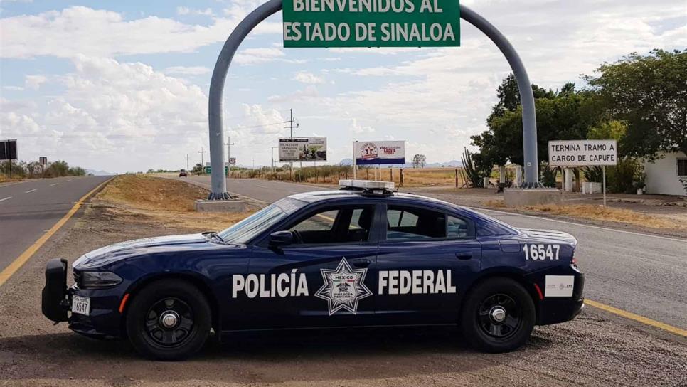 Son seguras las carreteras en Sinaloa: Policía Federal