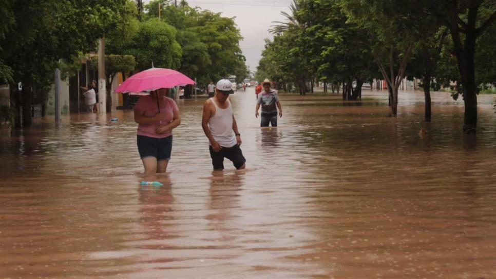 Ahome, en riesgo de inundación por falta de drenajes pluviales