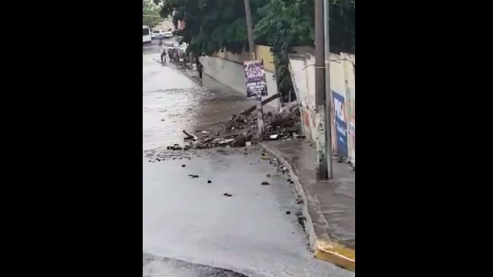Lluvias en Culiacán provocan pérdidas materiales y daño en inmuebles