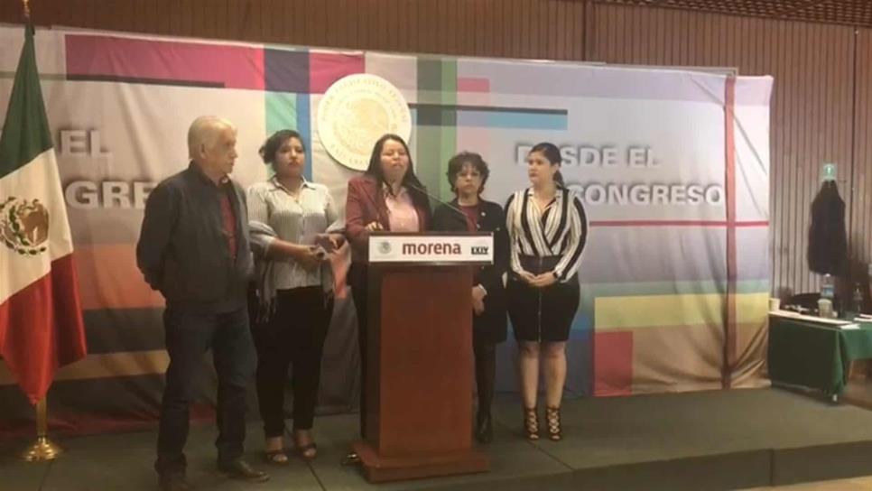Diputados federales de Morena solicitan apoyo para Sinaloa