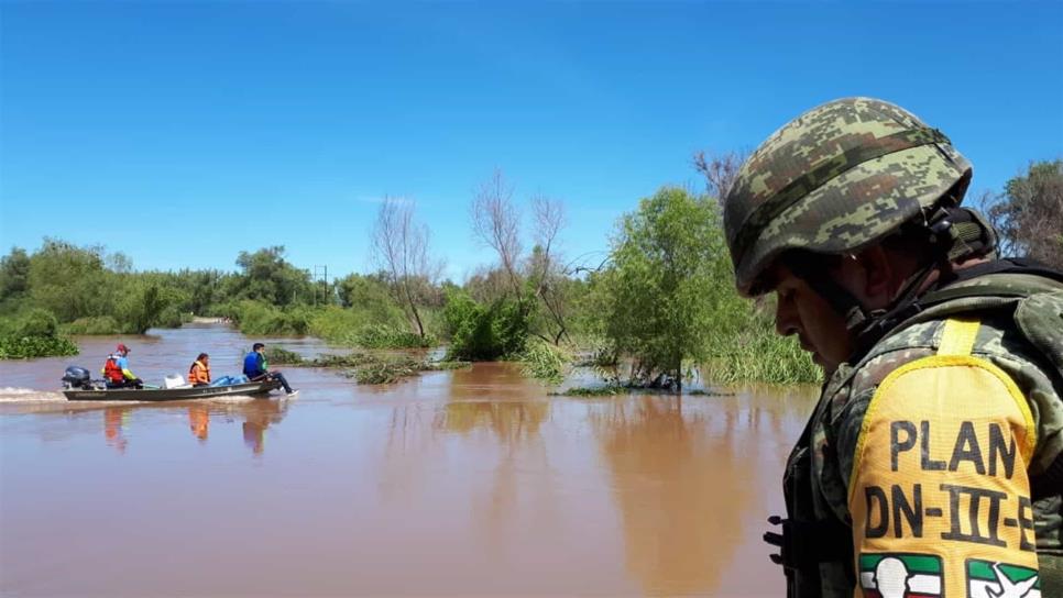 Nos dio miedo cuando se vino toda el agua, pero ya no podíamos salir