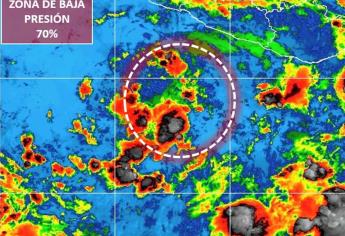 Zona de baja presión se localiza al suroeste de Acapulco